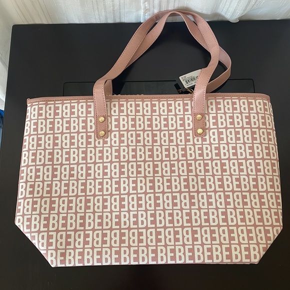 Women’s James 2 Piece Tote Blush Logo/ Blue - Picture 5 of 13